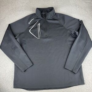 Sunice Allendale Men's 2XL Grey 1/2 Zip Golf Pullover Blackstone